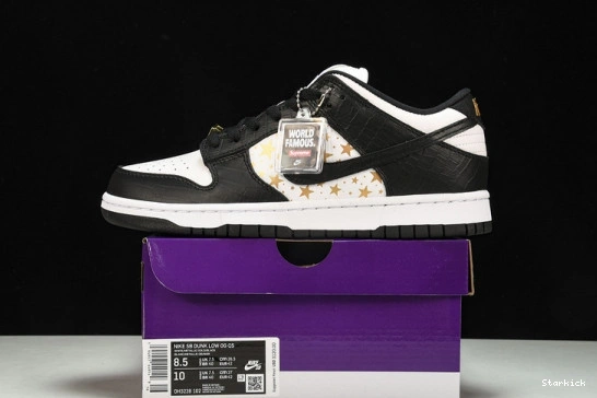 Stars Low Supreme Black DH3228-102  SB Dunk Nike 1229